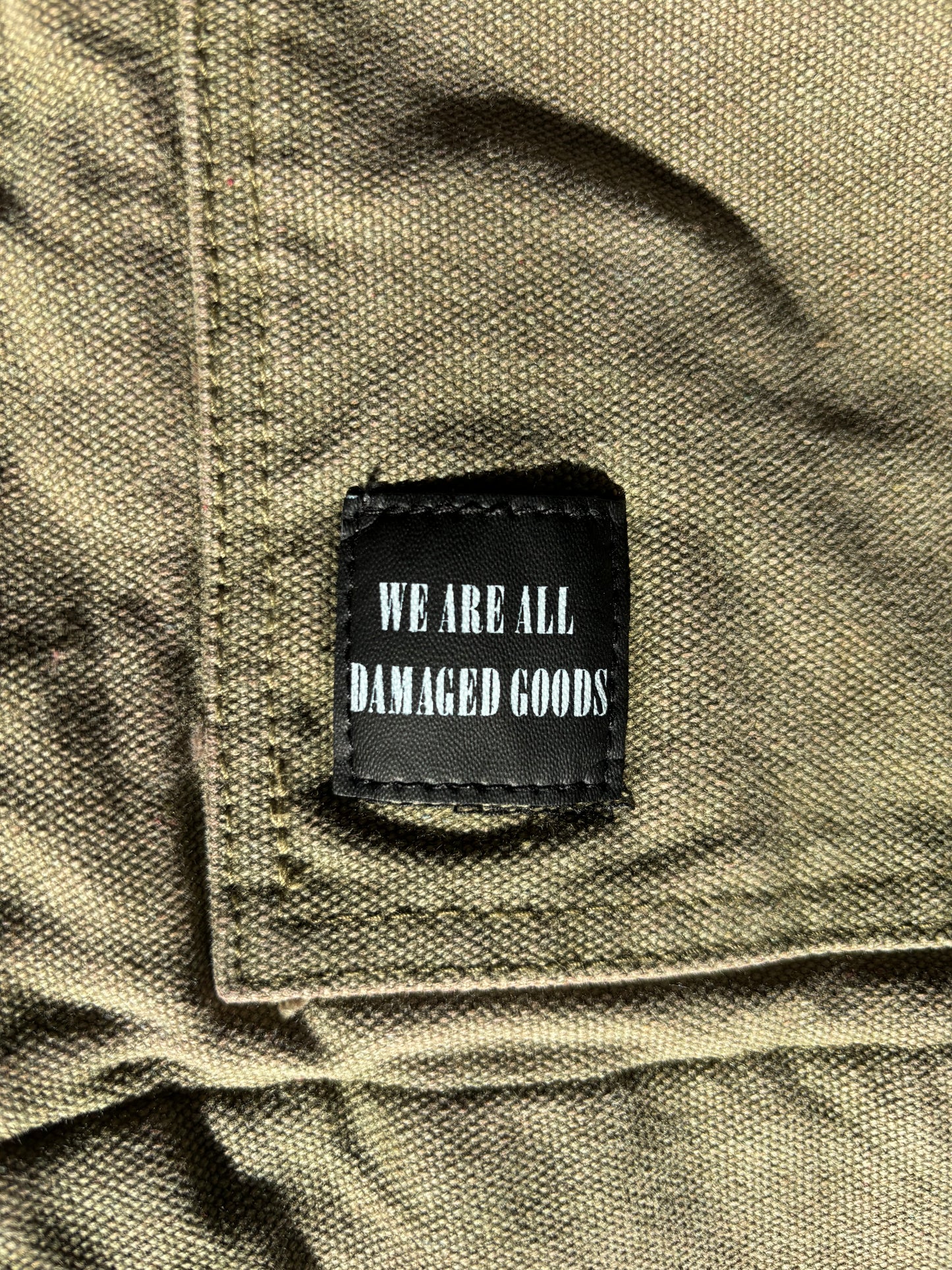 "We Are All Damaged Goods" Workman Jacket
