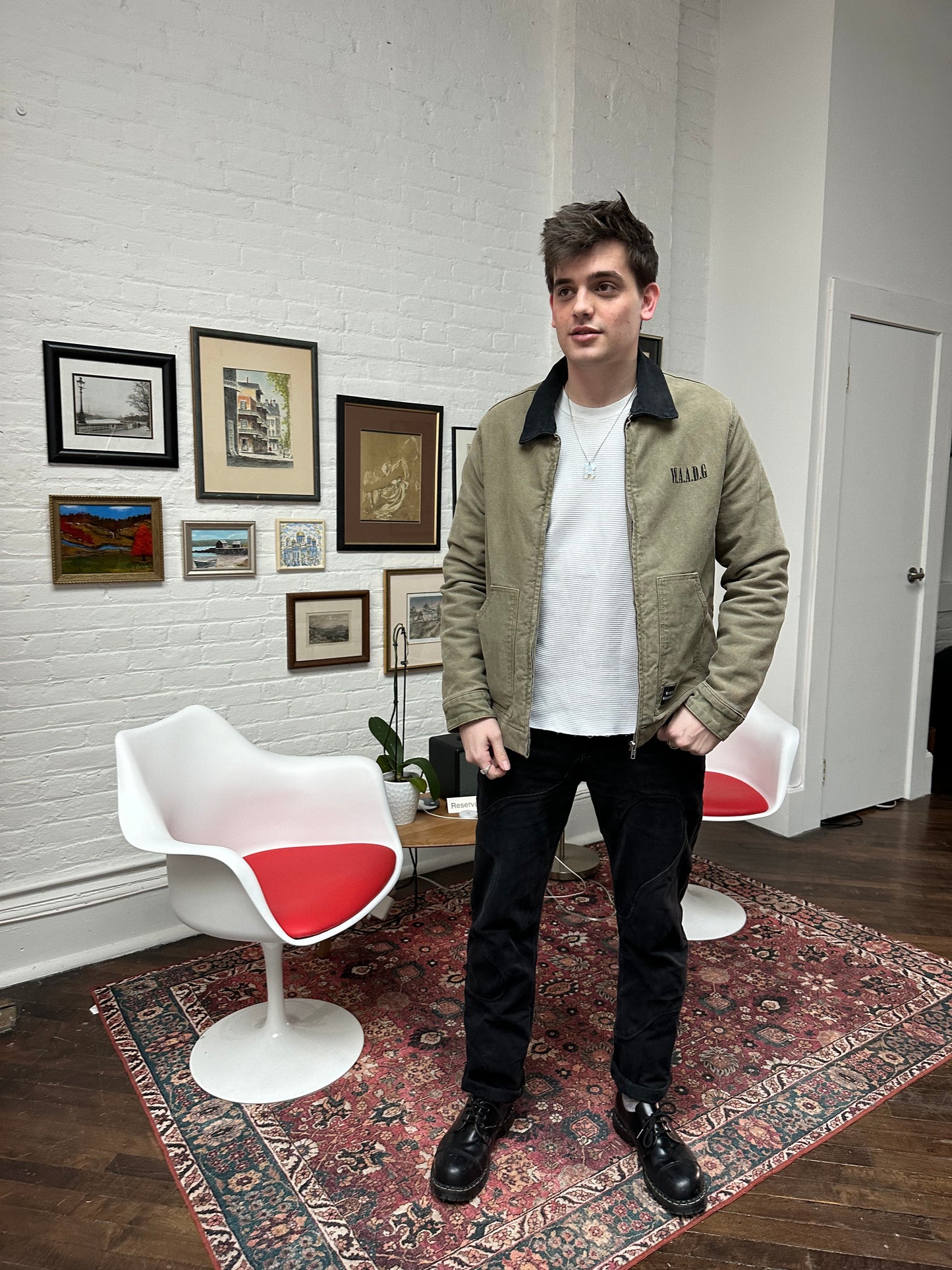 "We Are All Damaged Goods" Workman Jacket