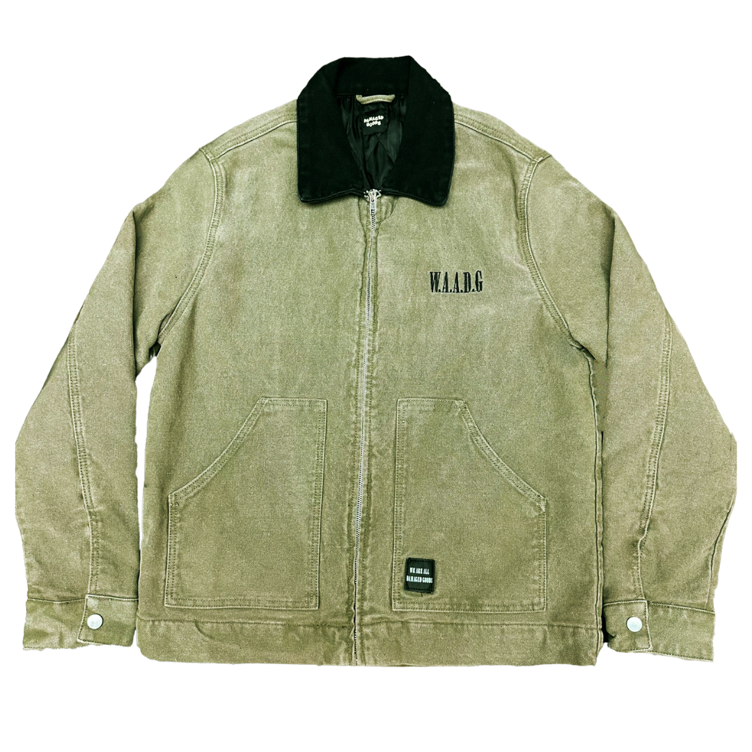 "We Are All Damaged Goods" Workman Jacket