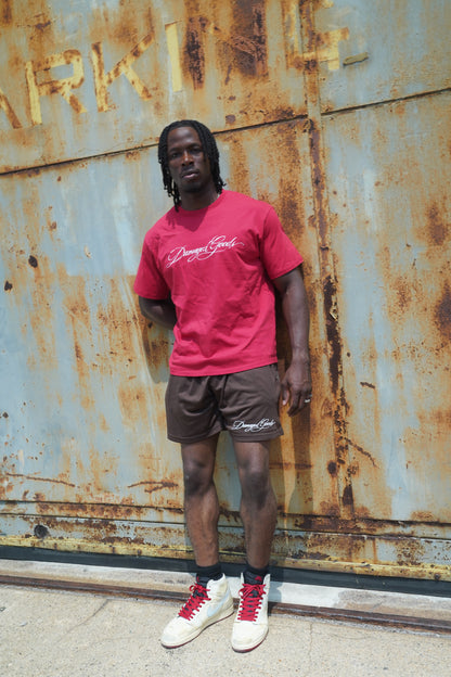 "Rough Draft" Mesh Shorts