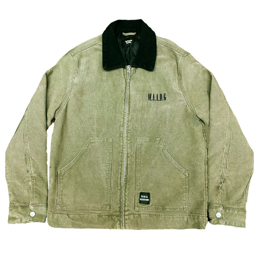 "We Are All Damaged Goods" Workman Jacket